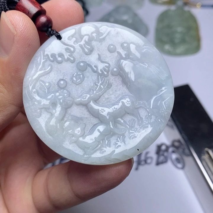 颈饰未镶嵌翡翠翡翠