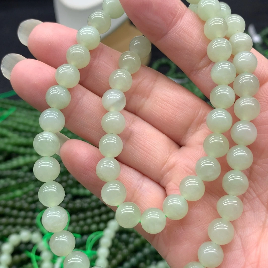 和田玉未镶嵌手链8