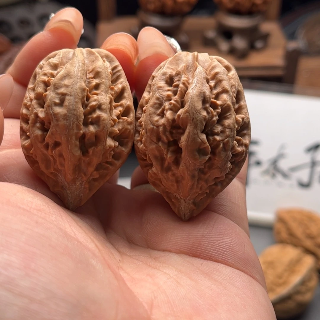 文玩核桃把件关东木子家楸大胖42