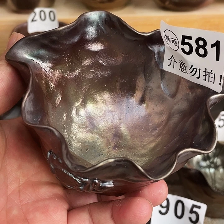 杯子柴烧纯手工裸烧581