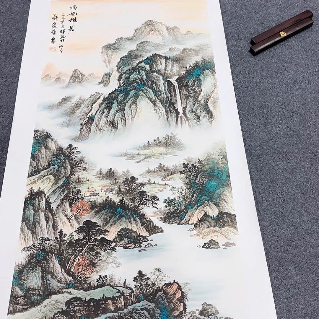 国画非常精美的一幅作品
