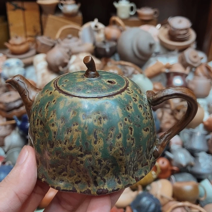 柴烧老岩泥高端茶器