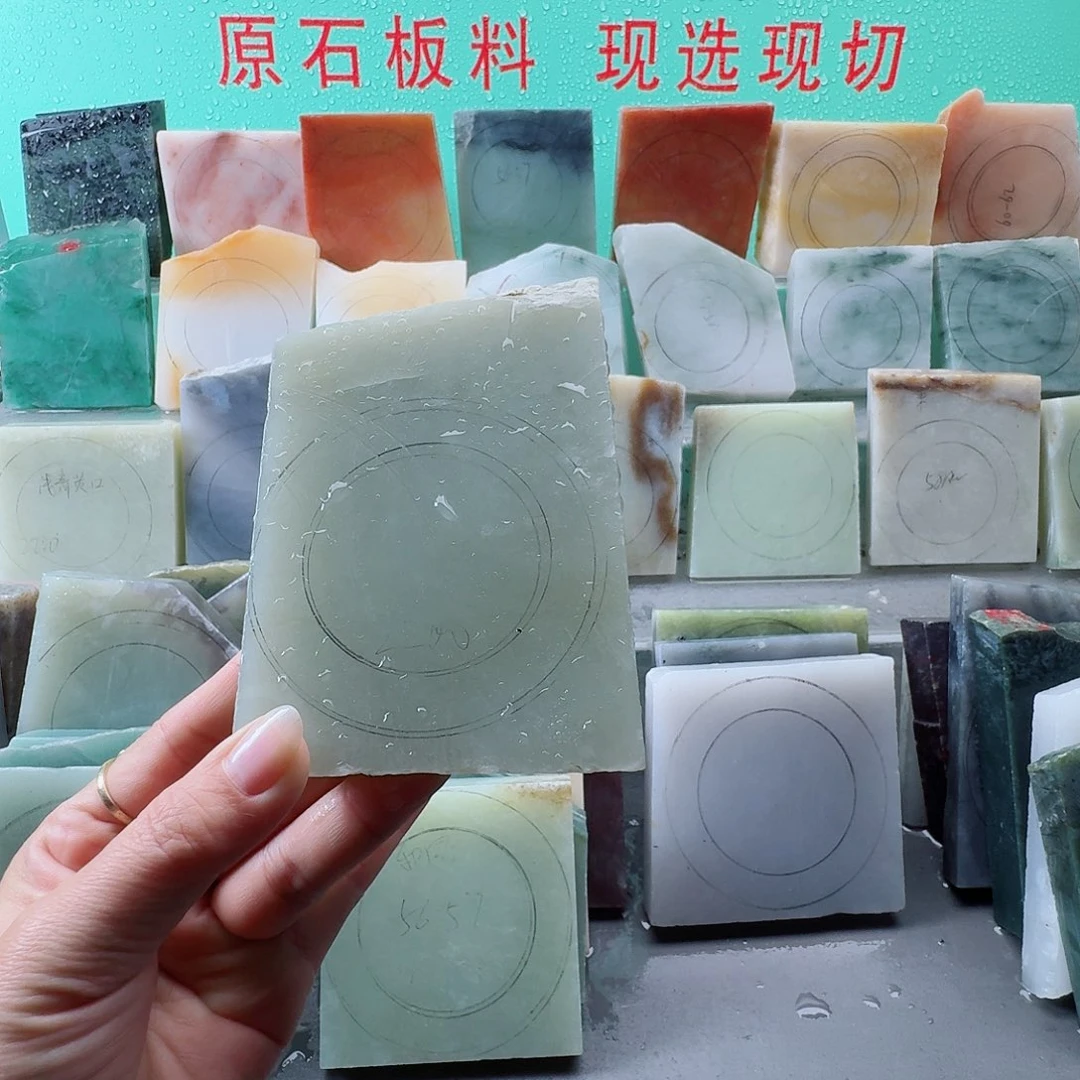 和田玉未镶嵌手镯手镯定制