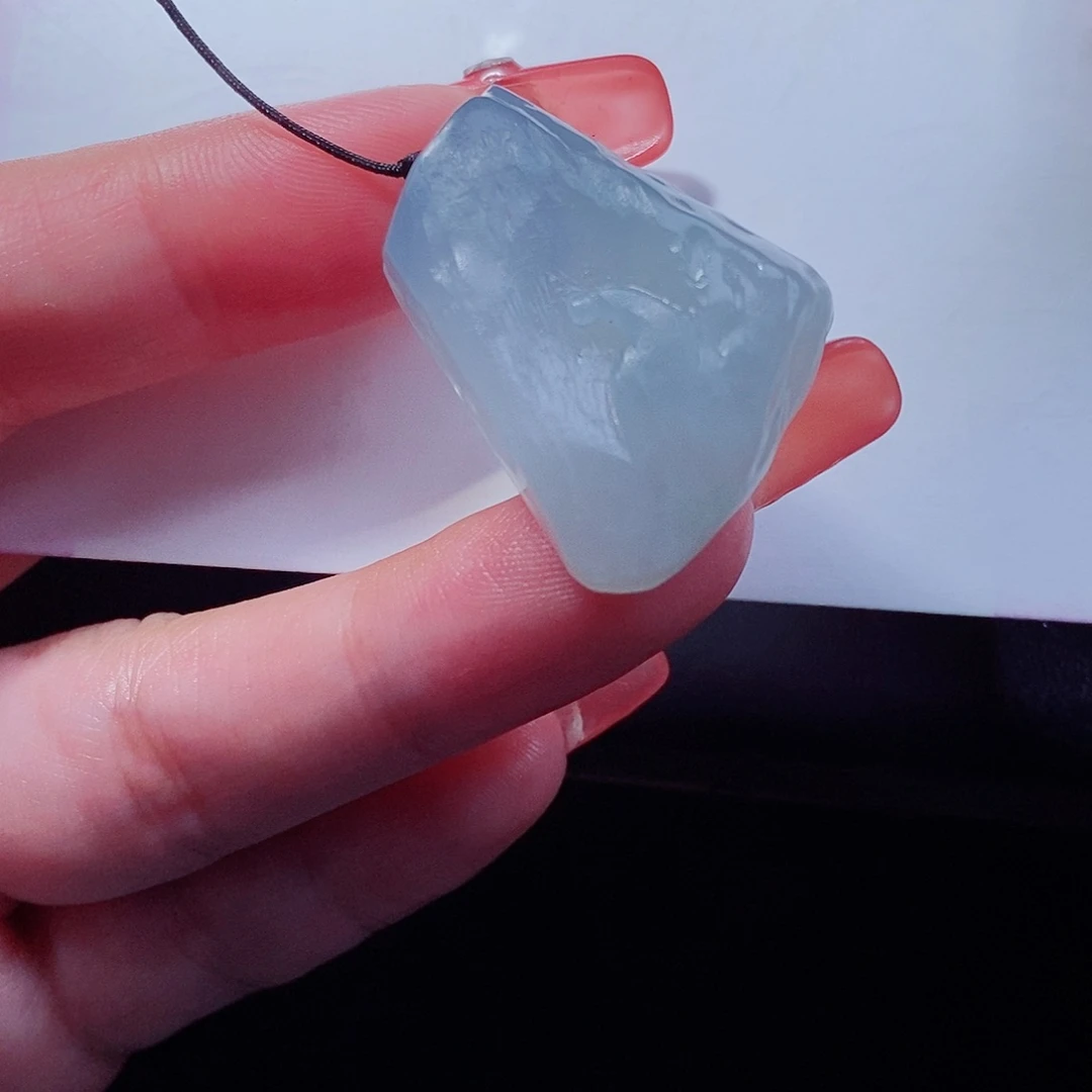 祺***妈未镶嵌定制翡翠翡翠