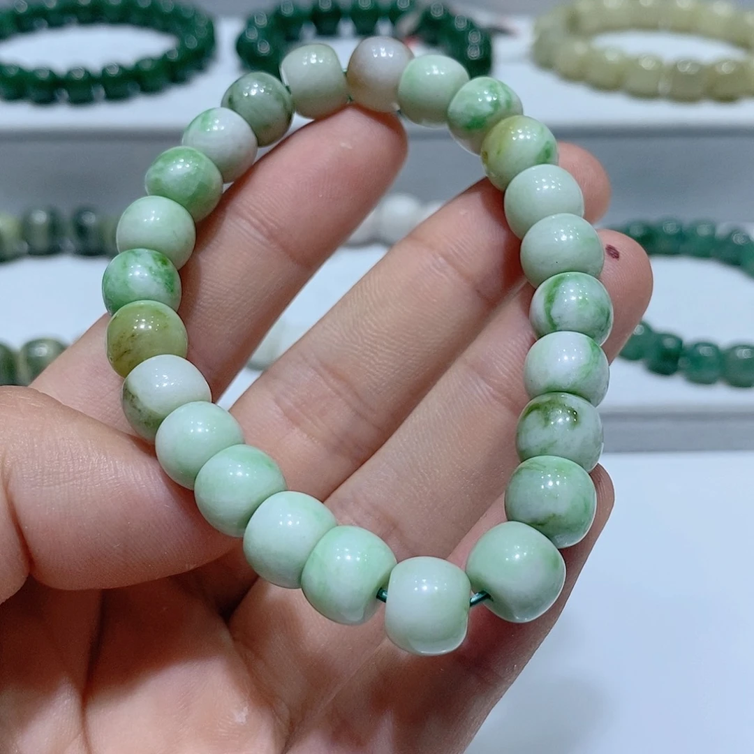 独山玉未镶嵌手串