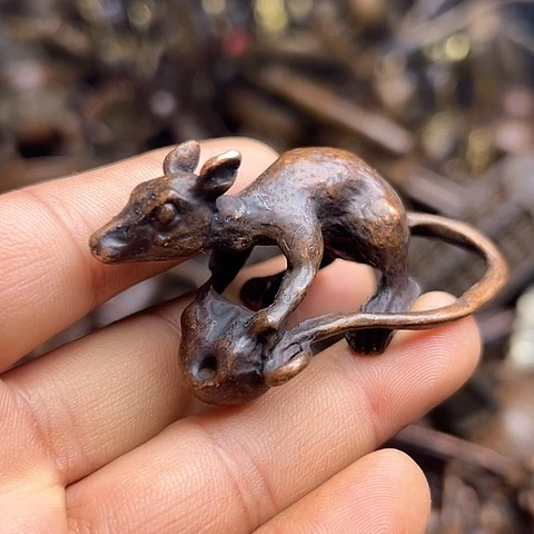 铜制文玩把玩物件