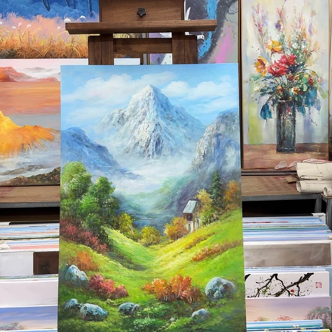 油画6090油画作品展作品展作品集