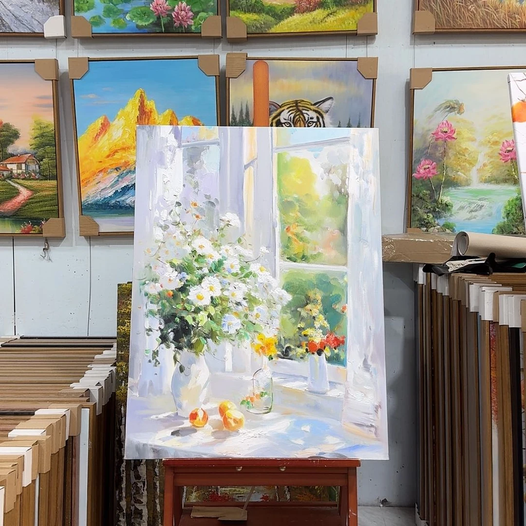 油画6080油画作品展作品展作品