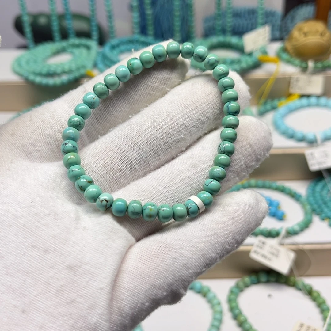 绿松石未镶嵌手链