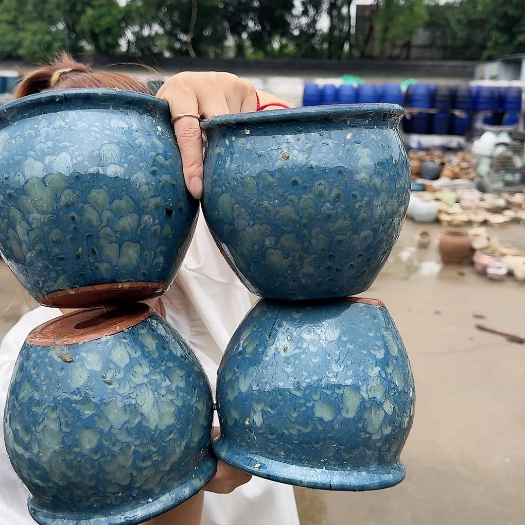 紫砂花盆王嫂花盆0930-146高14口15