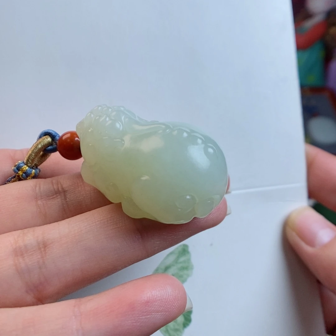 和田玉颈饰未镶嵌米达