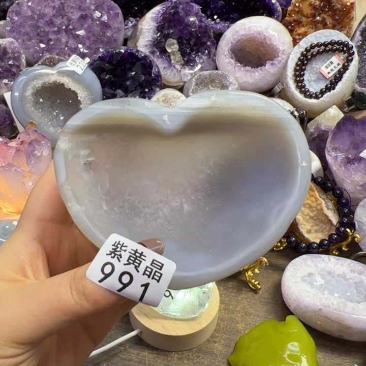 未镶嵌大型摆件（非配饰）紫晶991