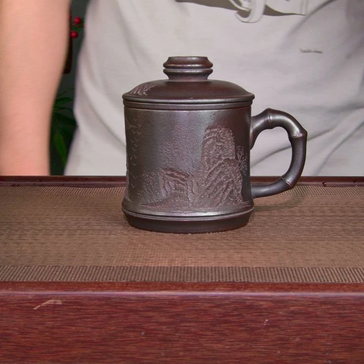 茶杯紫砂高货放漏