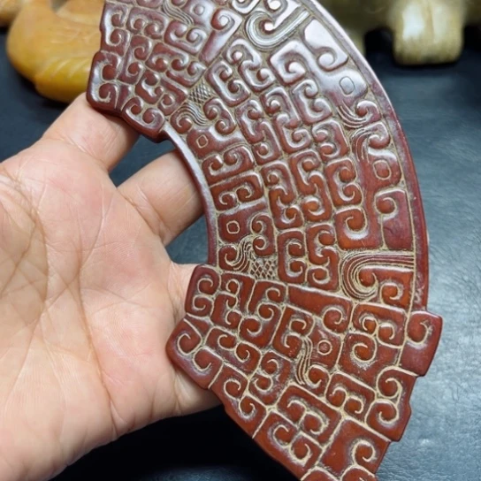 吊坠白玉菩提把件