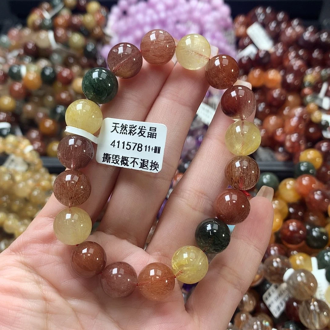 未镶嵌手链水晶，