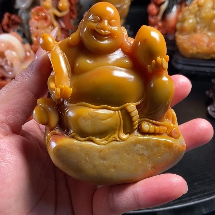 昌化石印石老挝田