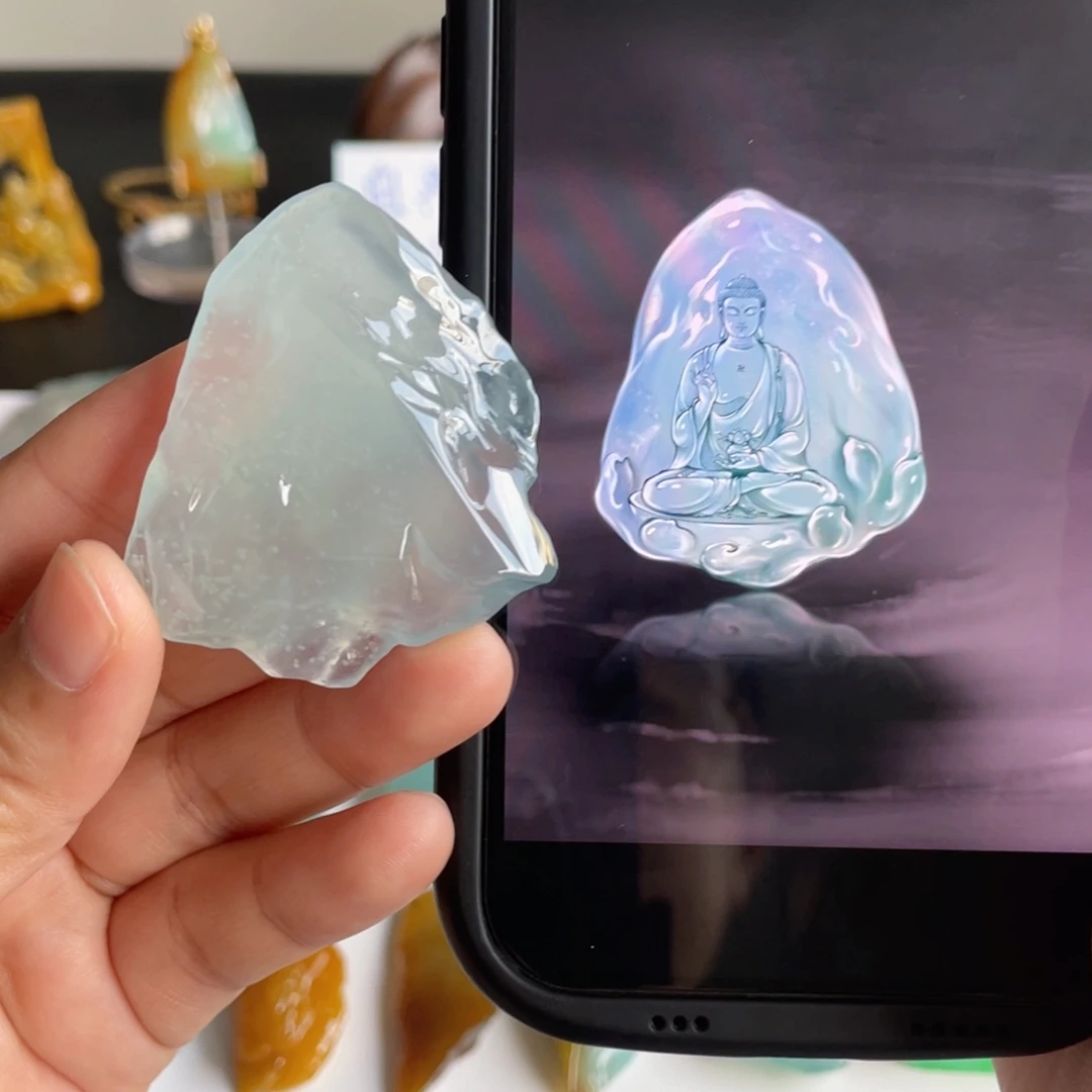 定制翡翠未镶嵌包工