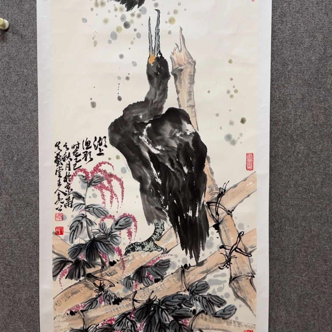 国画亮公老师手绘作品