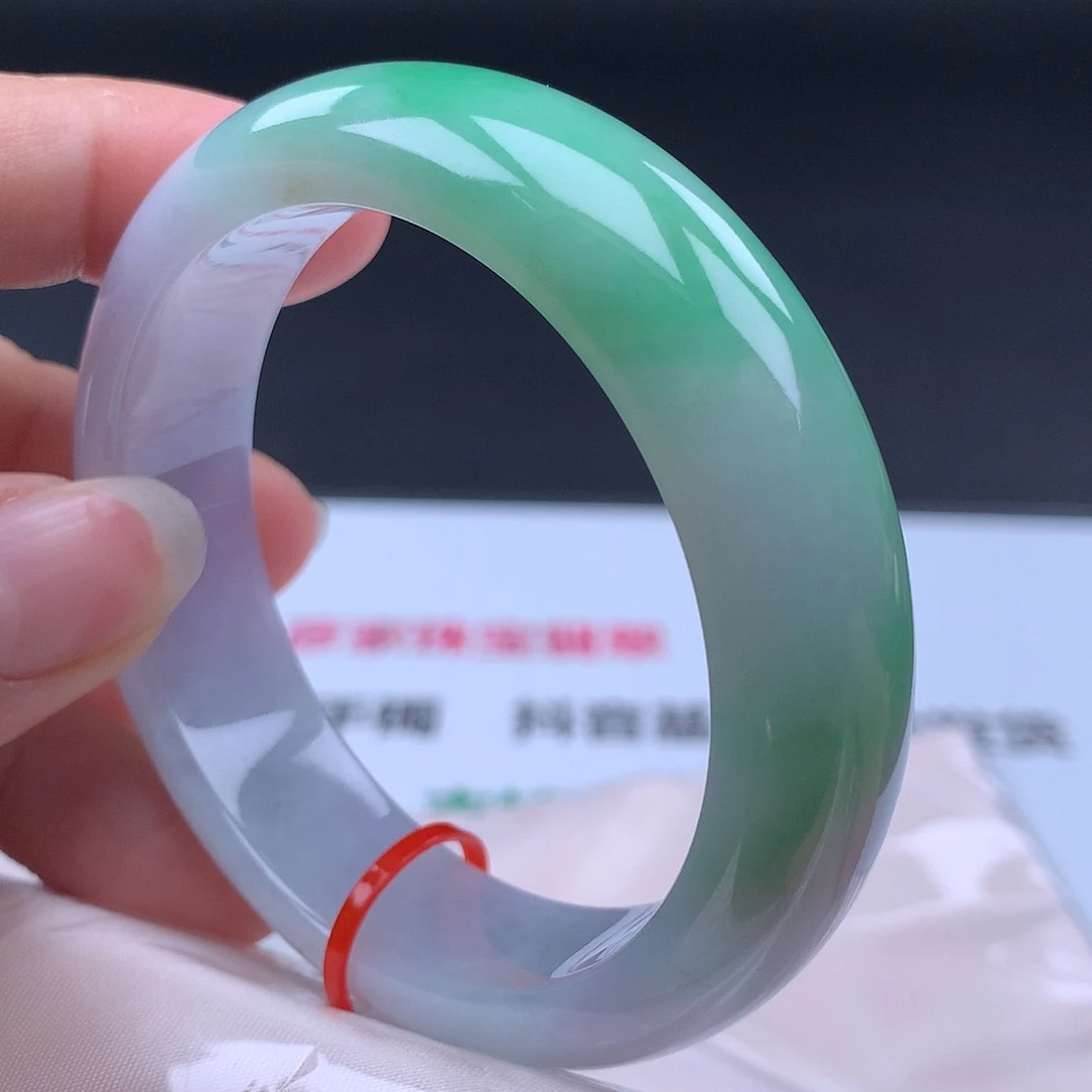 翡翠未镶嵌手镯手镯000958