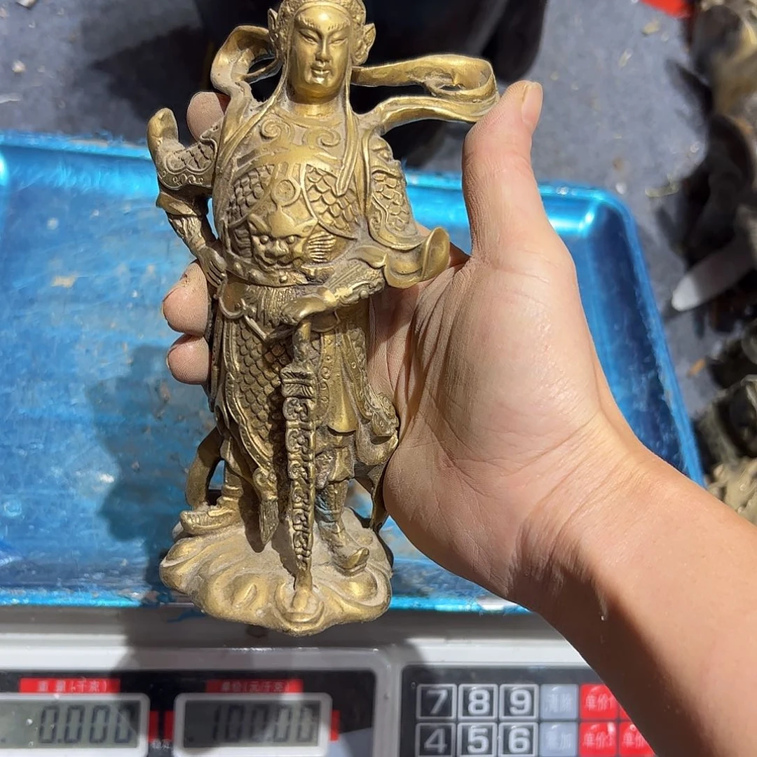 爱****敏微瑕疵黄铜摆件工艺品