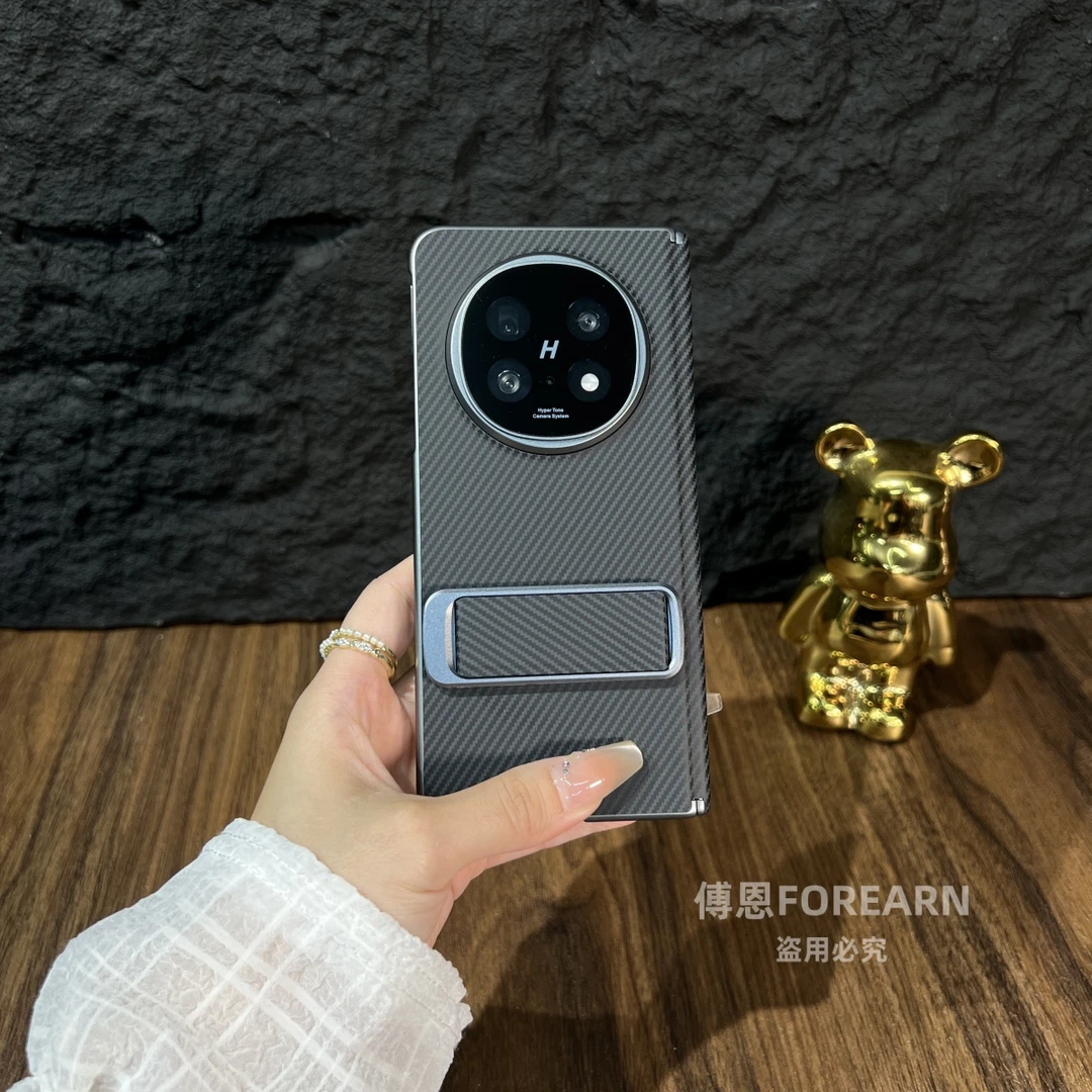 适用于oppofindn5手机壳oppofindn5真皮保护套男女外壳折叠屏支架