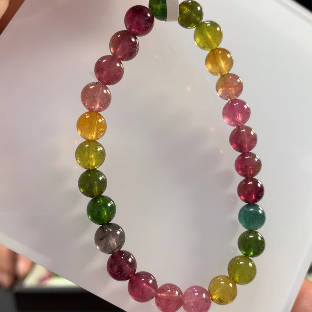 未镶嵌碧玺手链7.5左右