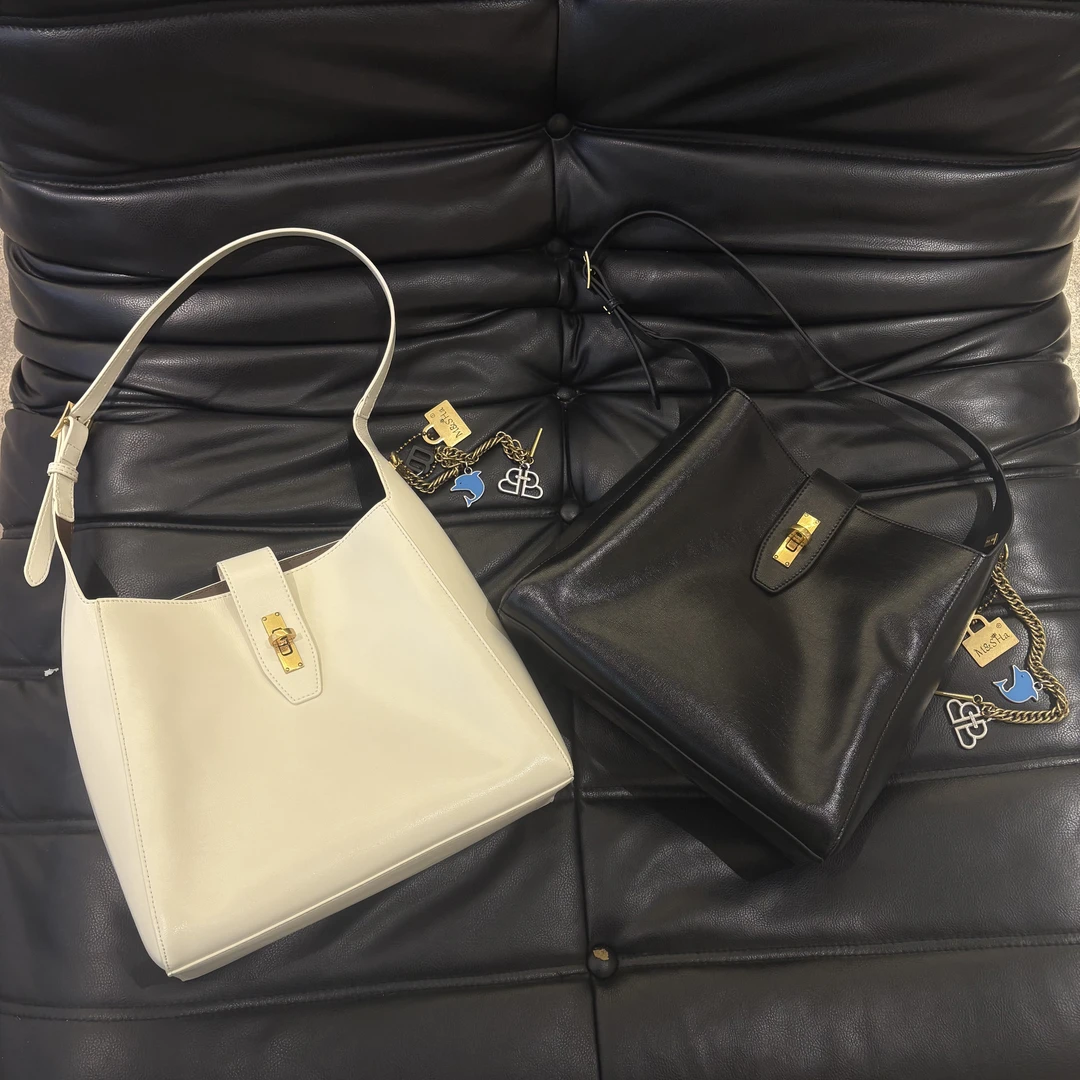 2025春季新款单肩斜挎托特包 小众轻奢简约百搭通勤奢品级大容量