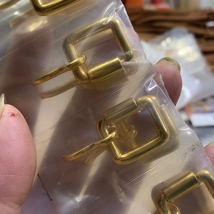 皮革驴家1.5通针扣有字10个