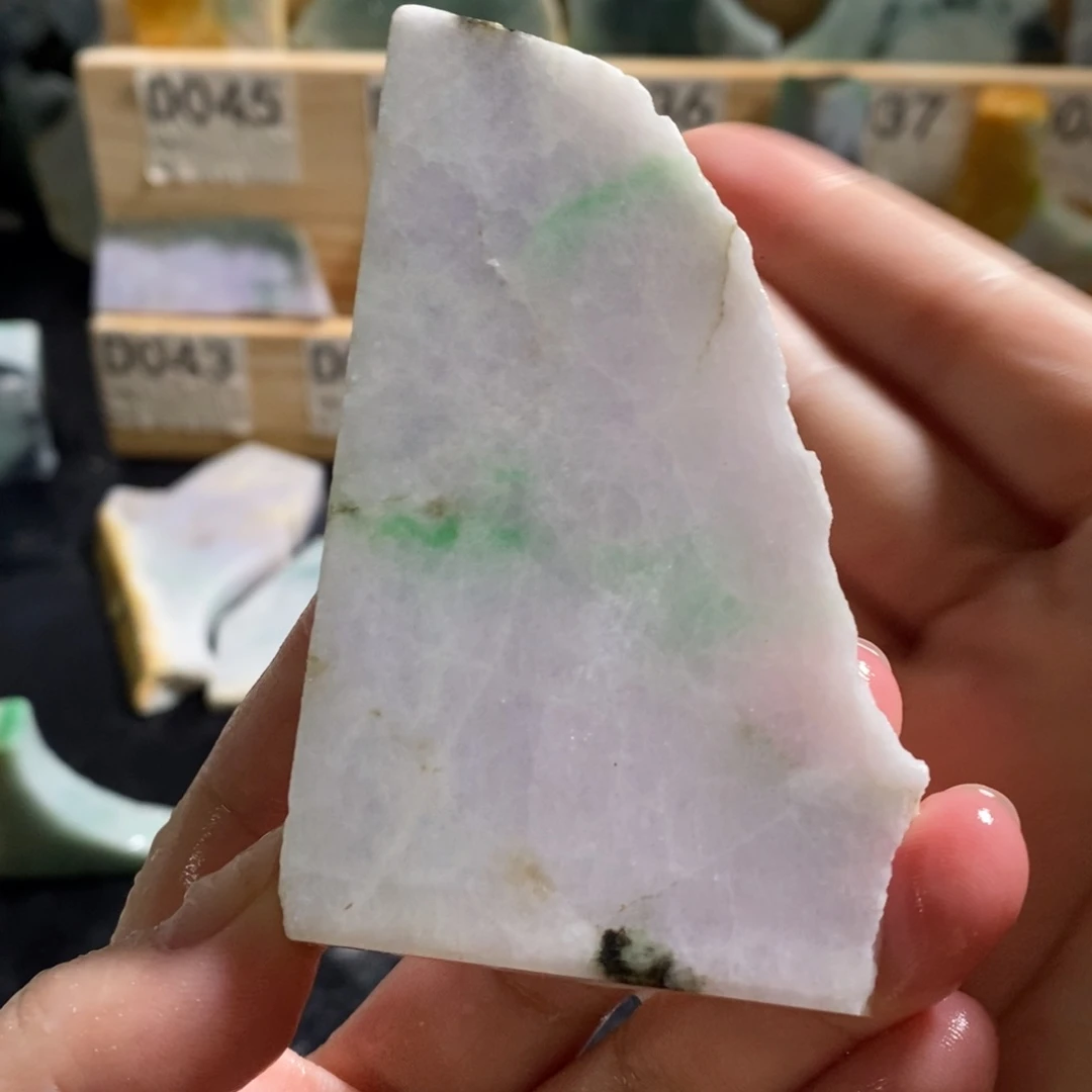 颈饰未镶嵌翡翠天然翡翠