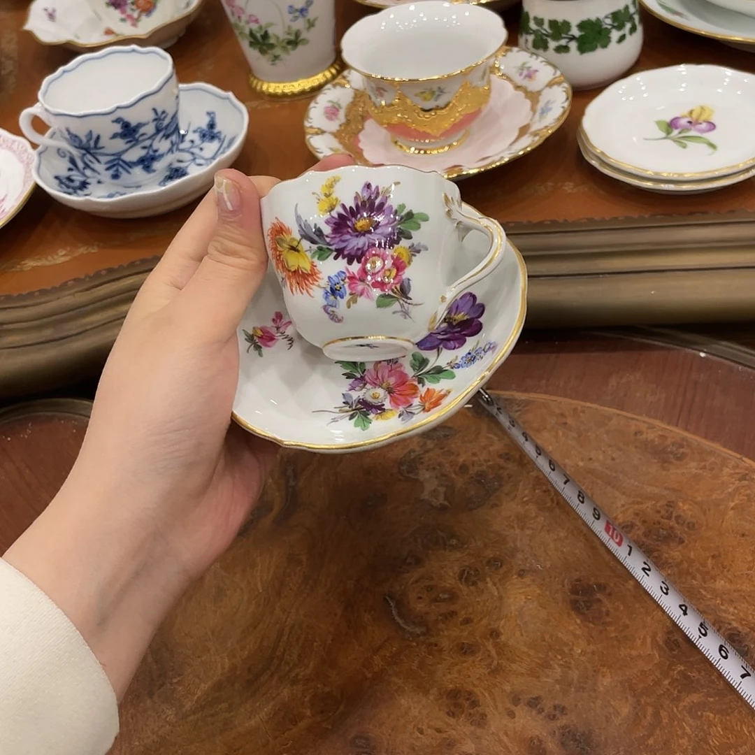 瓷片中古一等摩卡杯