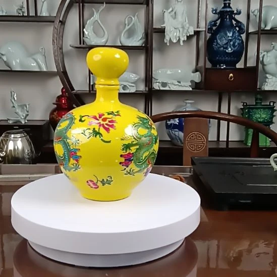 景德镇陶瓷酒瓶 3 斤装的