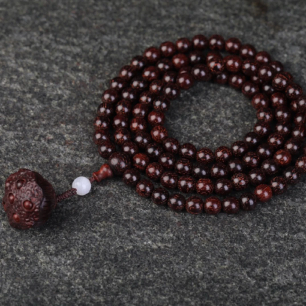 莲花款老料佛珠念珠男女款适合DIY