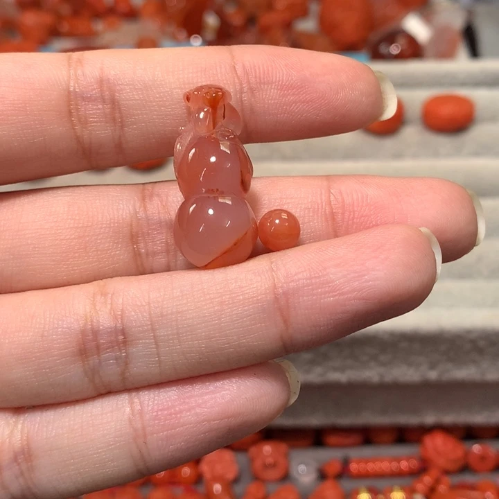 【闪购商品】未镶嵌配饰南红玛瑙怦**动
