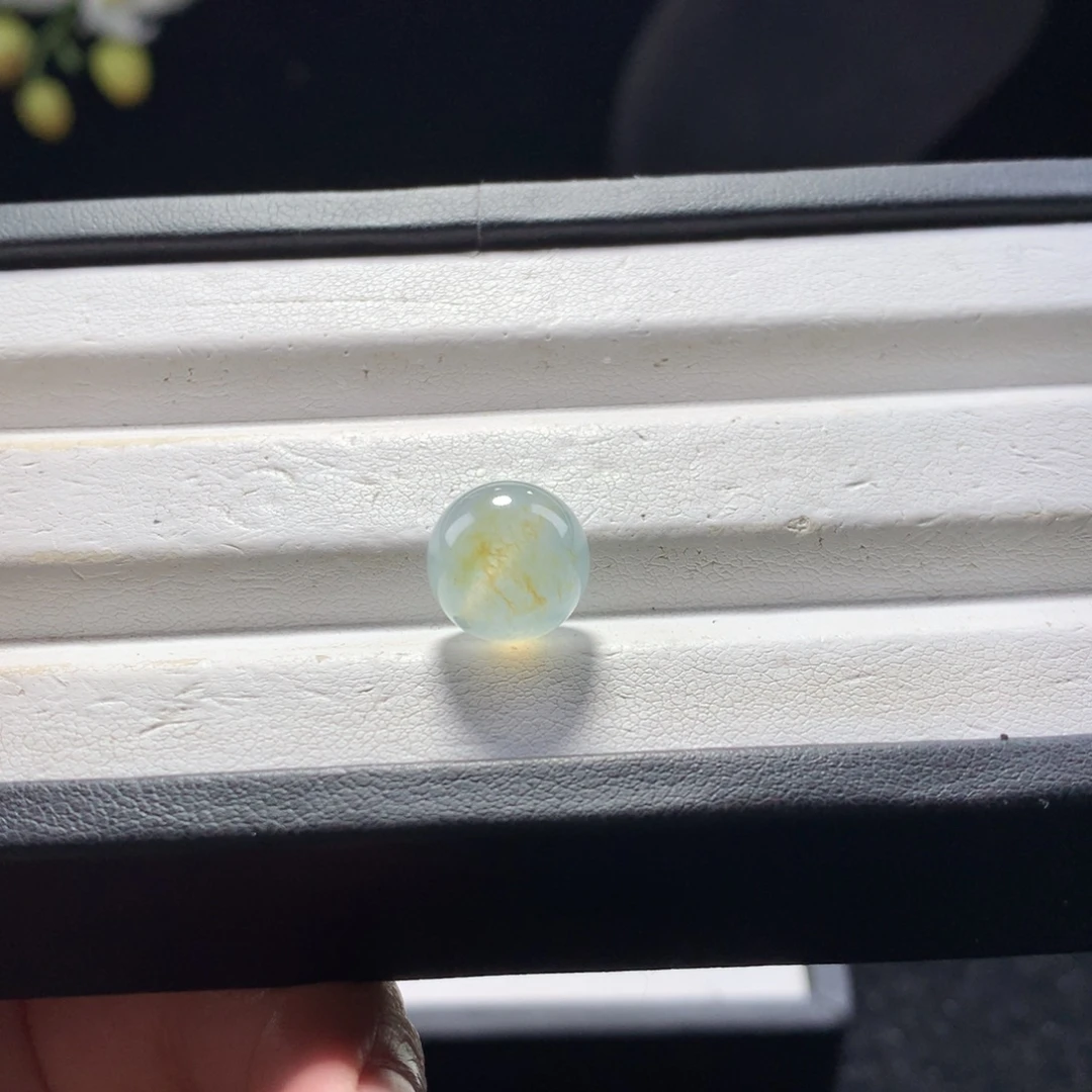 翡翠未镶嵌手串卡11桂花糕