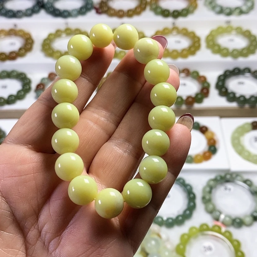 【闪购商品】未镶嵌岫玉手链卡12