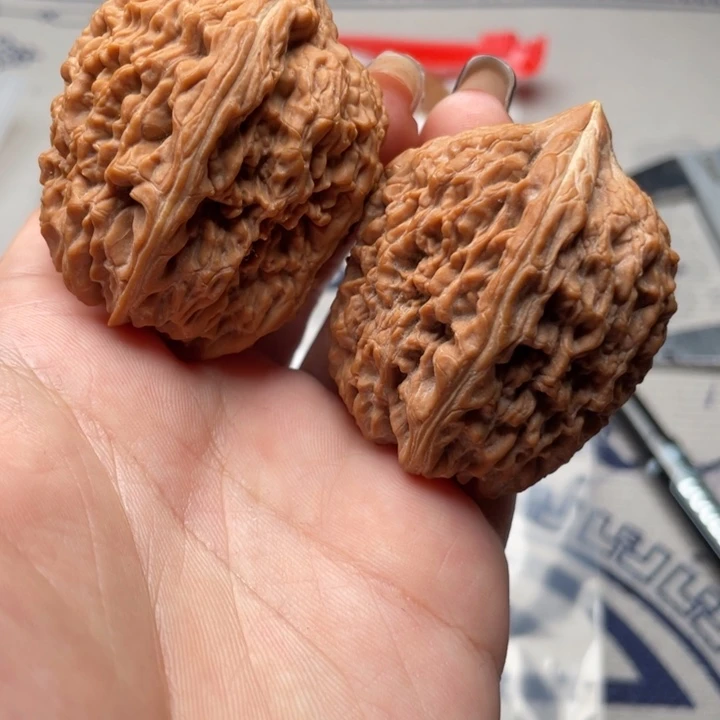 赵***伟吊坠文玩核桃大蒜头36