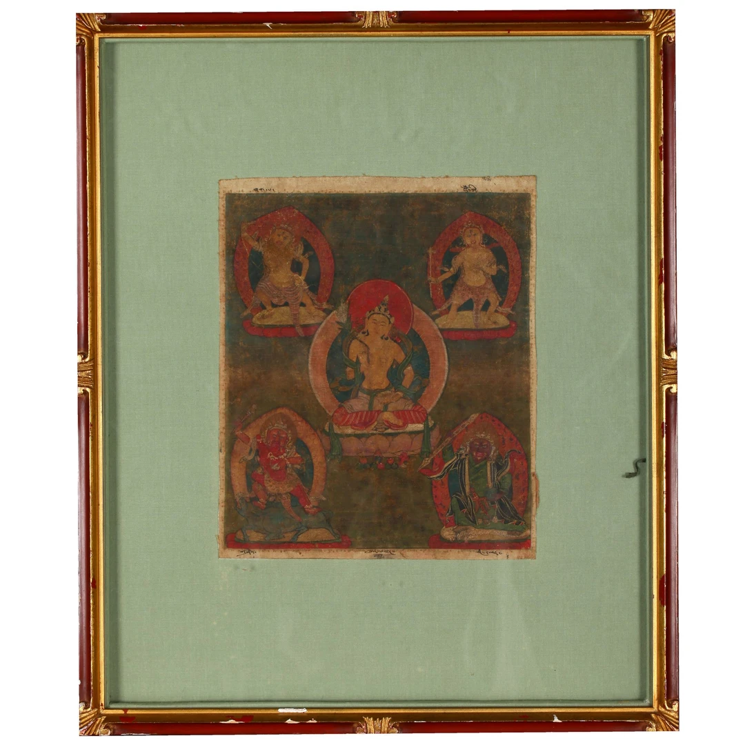 17327、佚名 唐卡【宣德173拍卖】