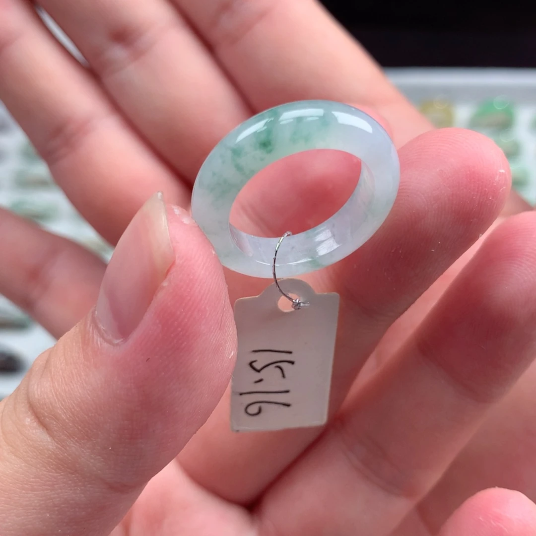 未镶嵌戒指翡翠天然