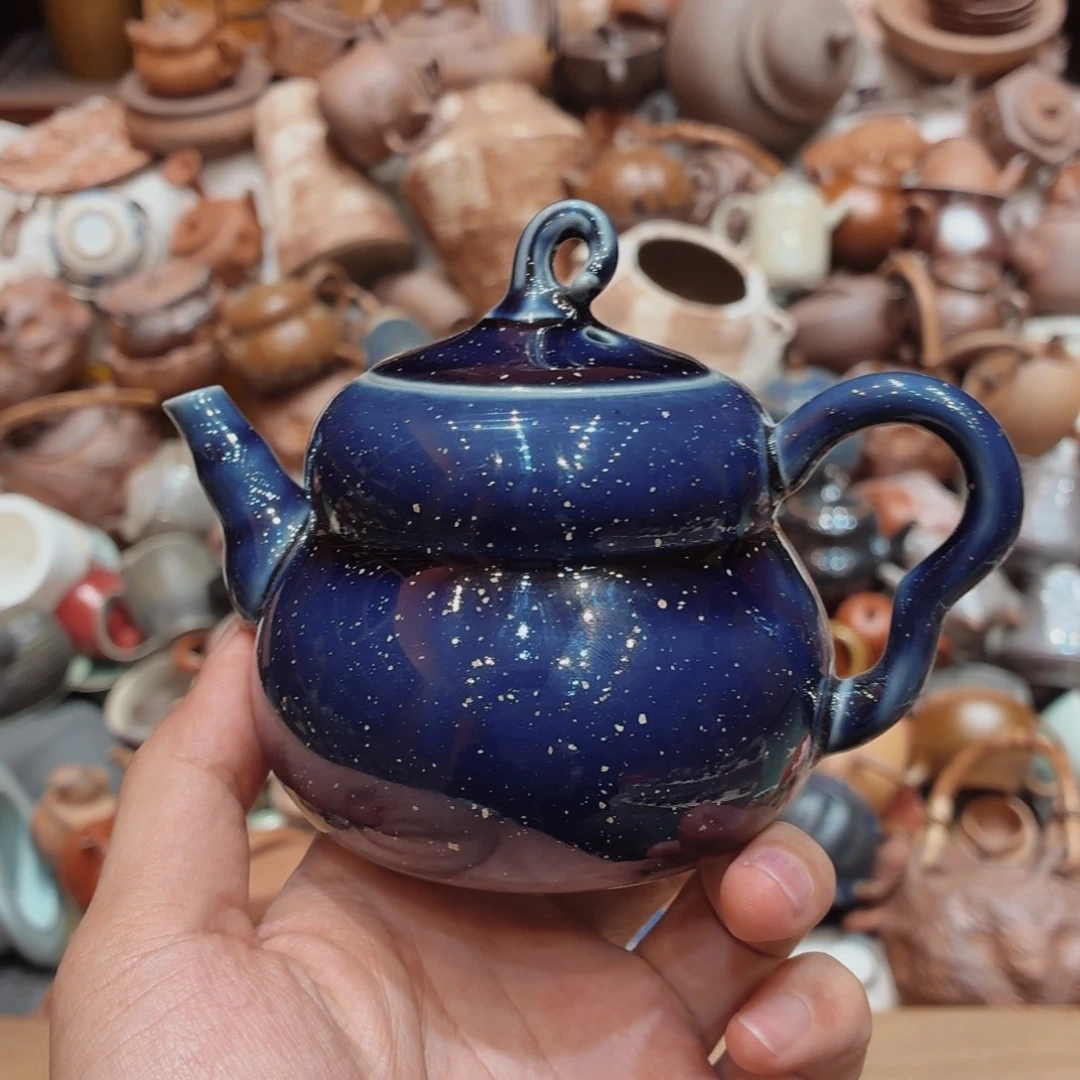 柴烧老岩泥高温茶器皿