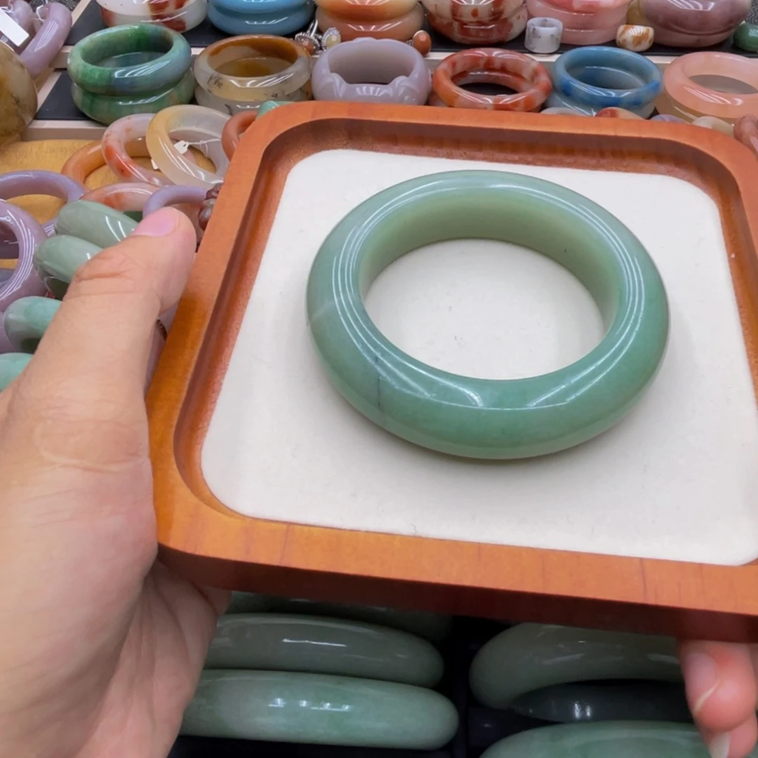 石英质玉未镶嵌圈口54