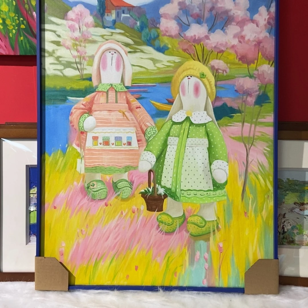 博***士油画李玉忠老师作品