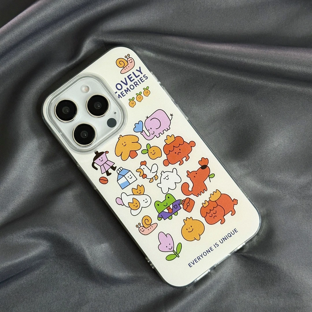 IMD奶油壳适用于苹果手机壳16promax夏天多巴胺网红保护套创意