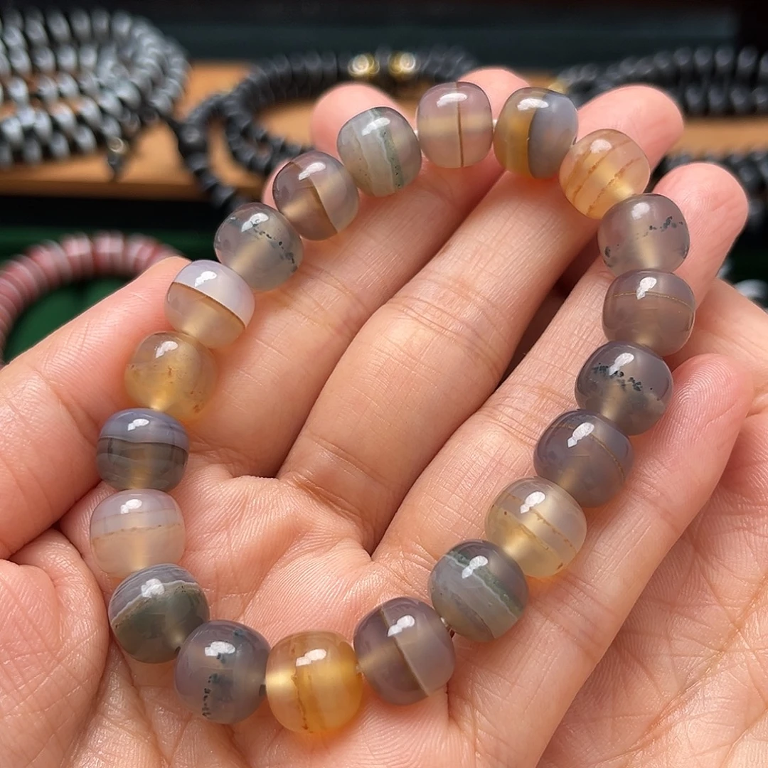 玛瑙/玉髓合金手串