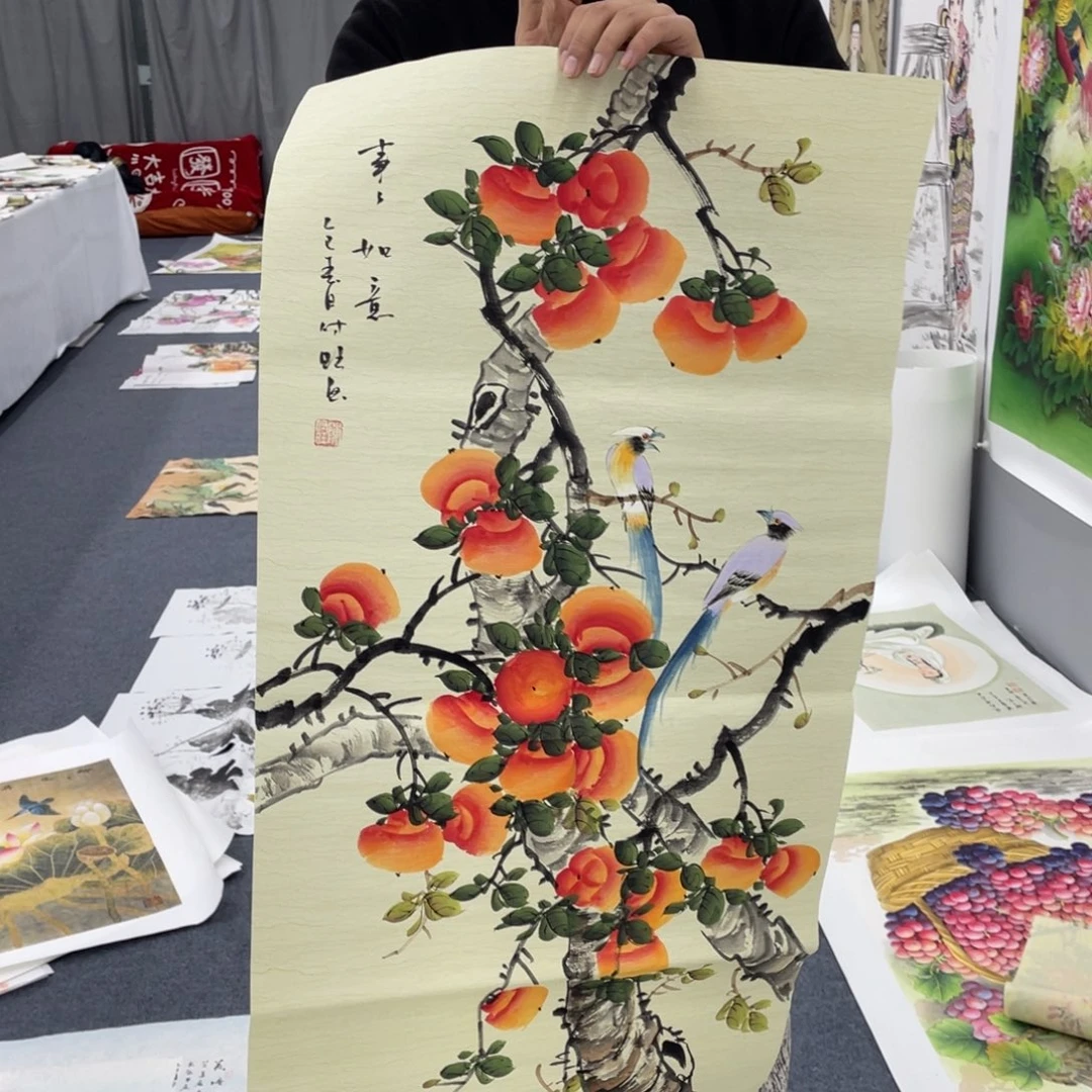 国画国画作品欣赏一下