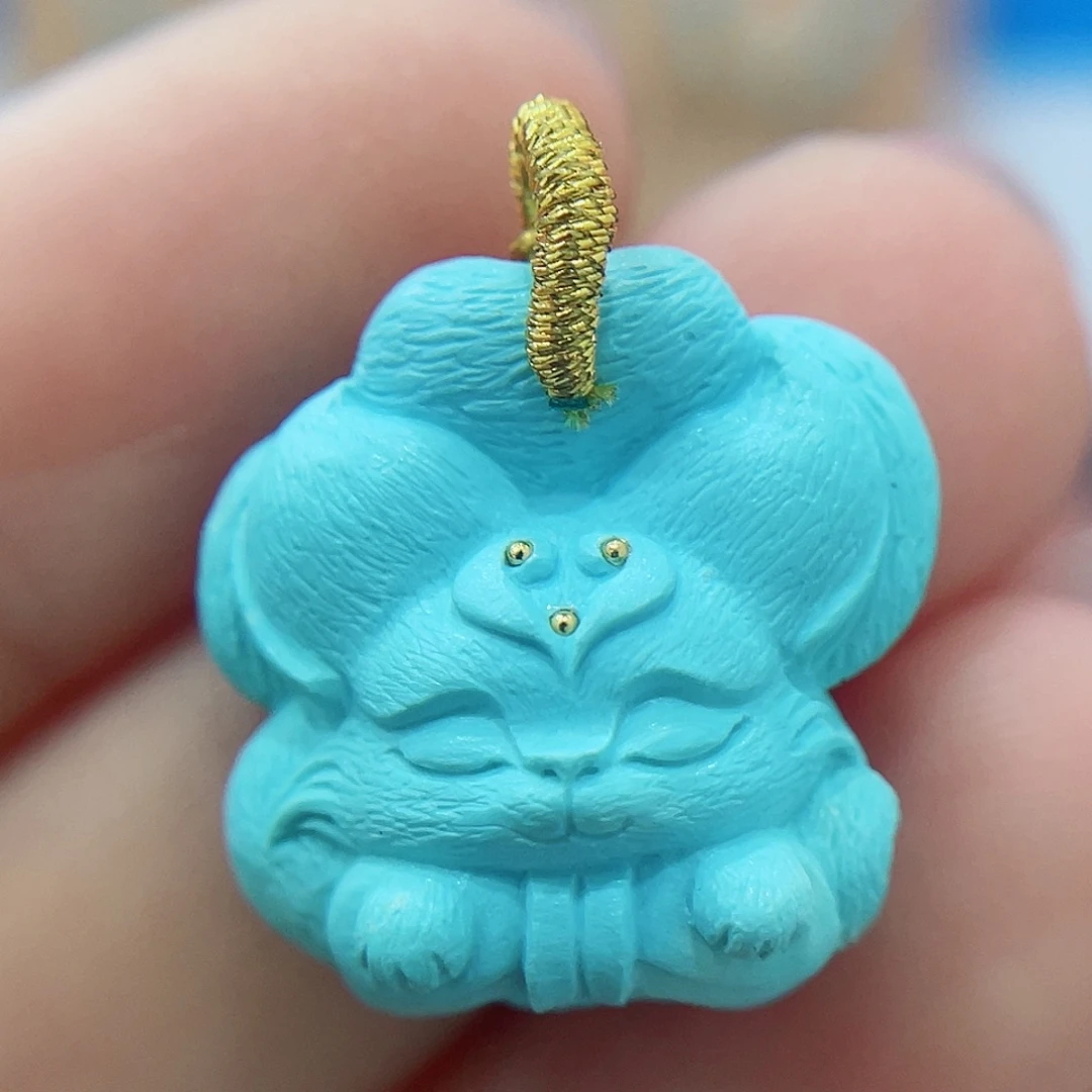 未镶嵌绿松石珠宝奇石