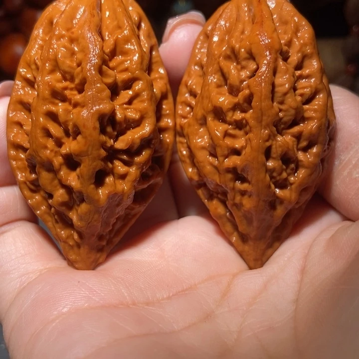 把件文玩核桃东北楸子小雪21