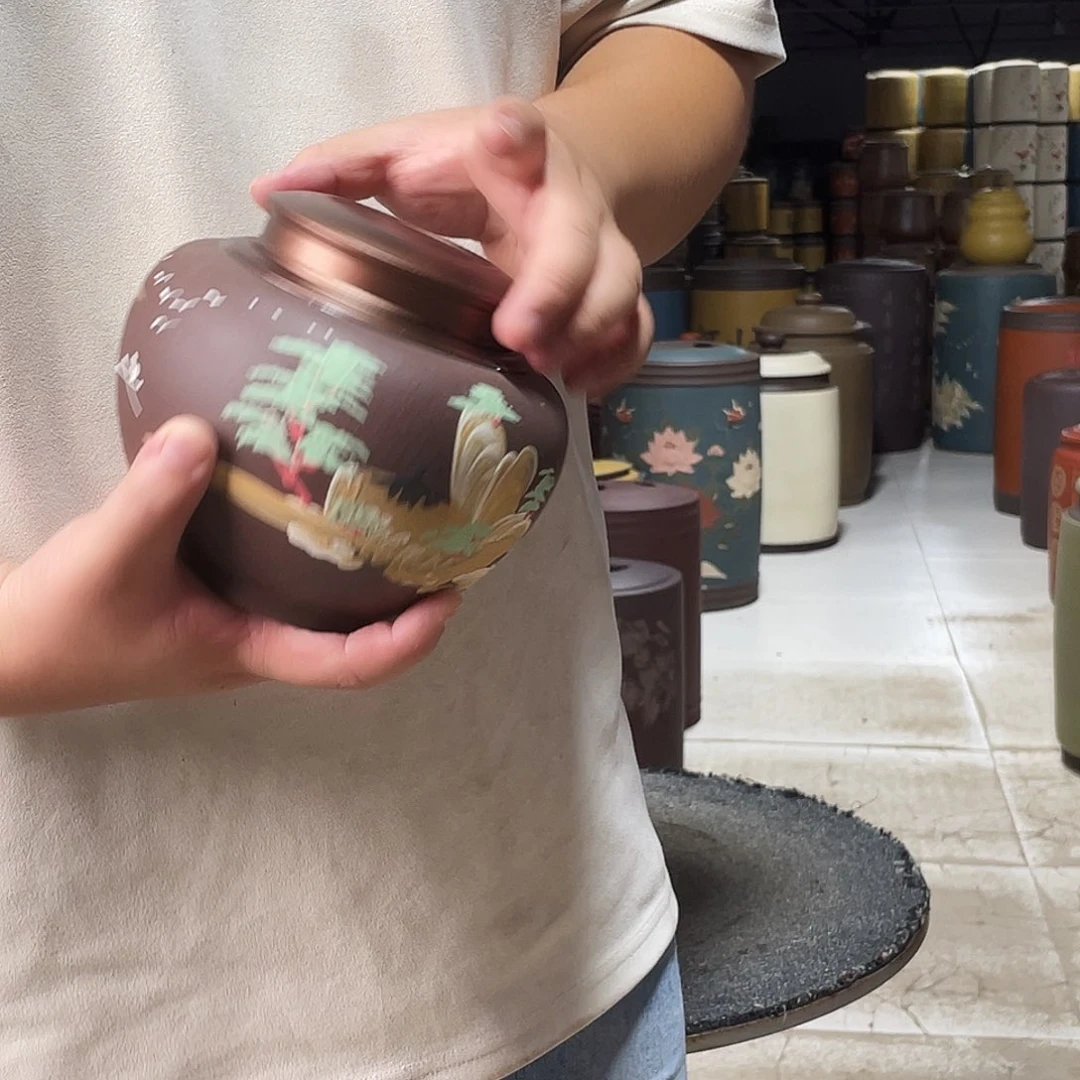 紫砂茶叶罐茶叶罐