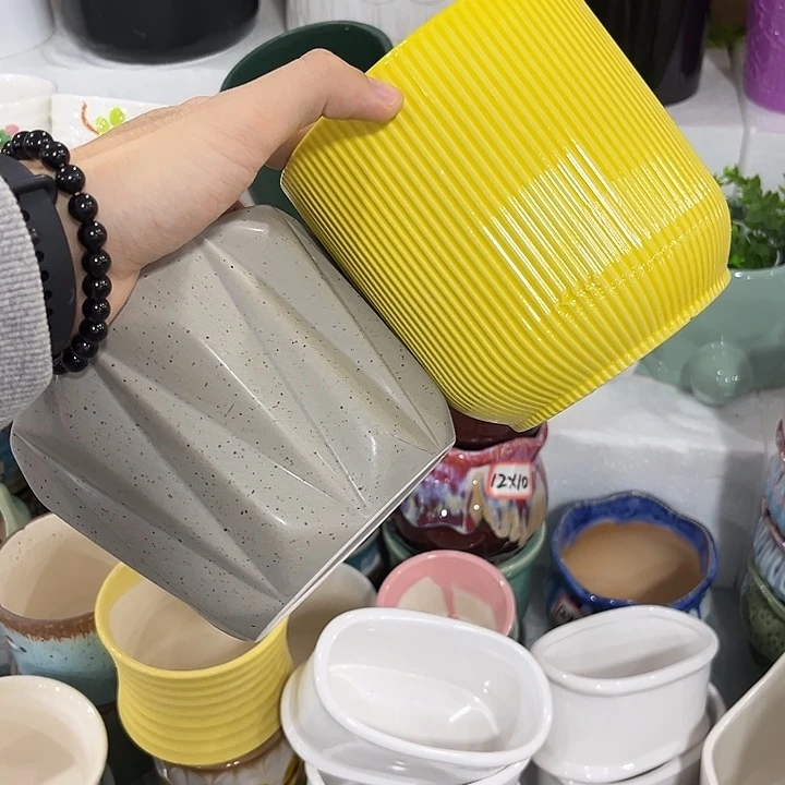 陶瓷花盆全场9.9包邮