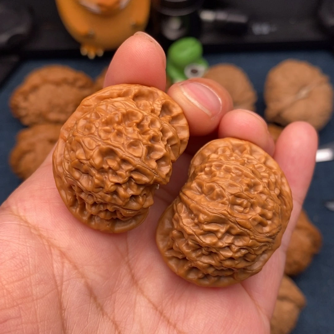 文玩核桃把件37小宫灯全品