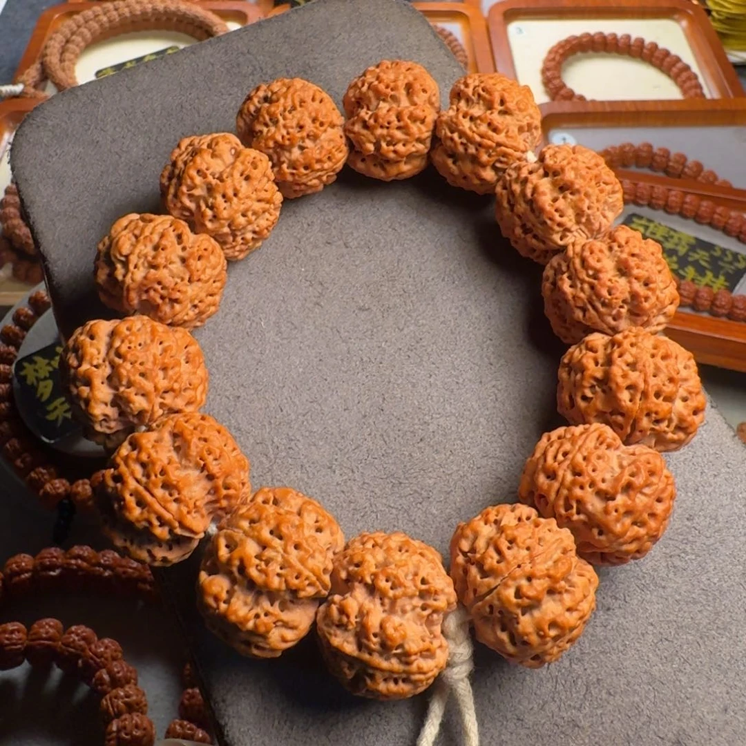 吊坠金刚菩提24五星双龙纹